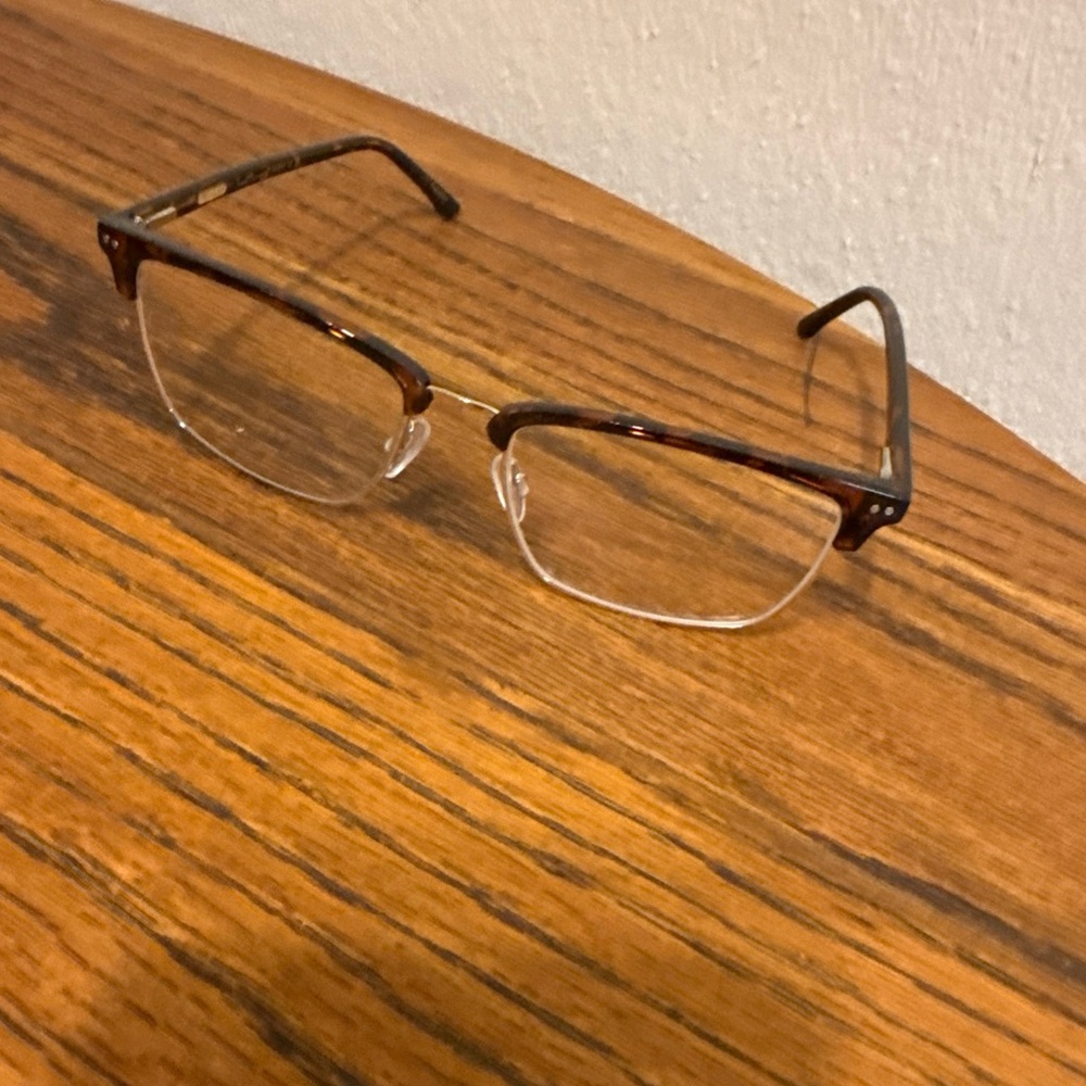 Tortoise Shell Ernest Hemingway eyeglasses eclectic grandpa